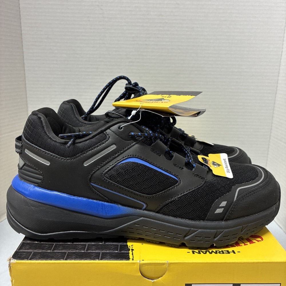Herman Women's Shoes Survivors W HS Cary 8 1/2 8.5 Slip Resistant Black Soft Toe